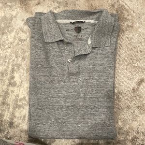 Black brown 1826 polo shirt